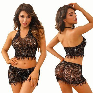 Бодистокинг JSY &laquo;Великолепная Жаклин&raquo; One Size, топ, юбка SX0450 фото