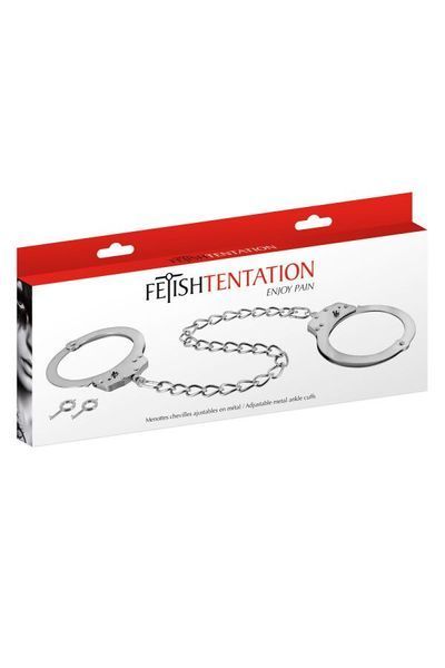 Поножи Fetish Tentation Adjustable metal ankle cuffs SX1089 фото