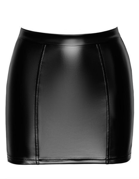 Спідниця Noir Handmade F341 Powerwetlook and lace skirt - XXL SX2132 фото