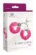 Наручники S Pleasures Furry Cuffs Pink с пушистой отделкой, 2 ключа в комплекте SX1600 фото 2