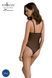 Боди Passion KERRIA BODY black, XXL/XXXL, с высокими вырезами и верхом балконет SX0487 фото 2