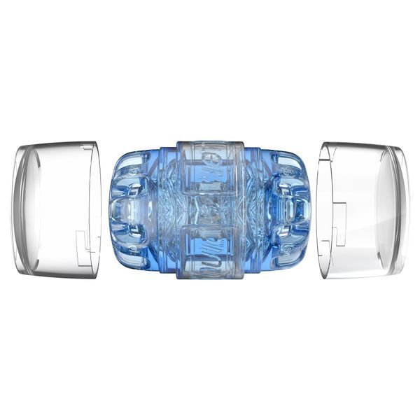 Мастурбатор Fleshlight Quickshot Turbo Blue Ice, компактный, отлично для пар и минета SX0678 фото