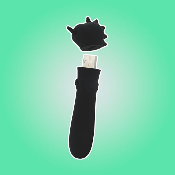 Вібратор-єдиноріжка Unihorn USB Bullet - Wild Spirit, віброкуля, USB-зарядка SX2874 фото