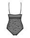 Кружевное боди с доступом Obsessive 818-TED-1 teddy M/L, черное SO9021 фото 6