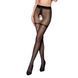 Колготки с открытым доступом, имитация чулок Passion TIOPEN 019 black 3/4 (20 den) SO8494 фото 1
