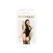 Боди Penthouse Hotter Than Hell XL Black, непрозрачное, вырезы, декольте, имитация шнуровки, чулки SO6446 фото 3