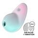 Вакуумный стимулятор с вибрацией Satisfyer Pixie Dust Mint/Pink SO8971 фото 1