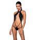 Боди-халтер из экокожи Passion JANNIES BODY XXL/XXXL black SO8444 фото 1