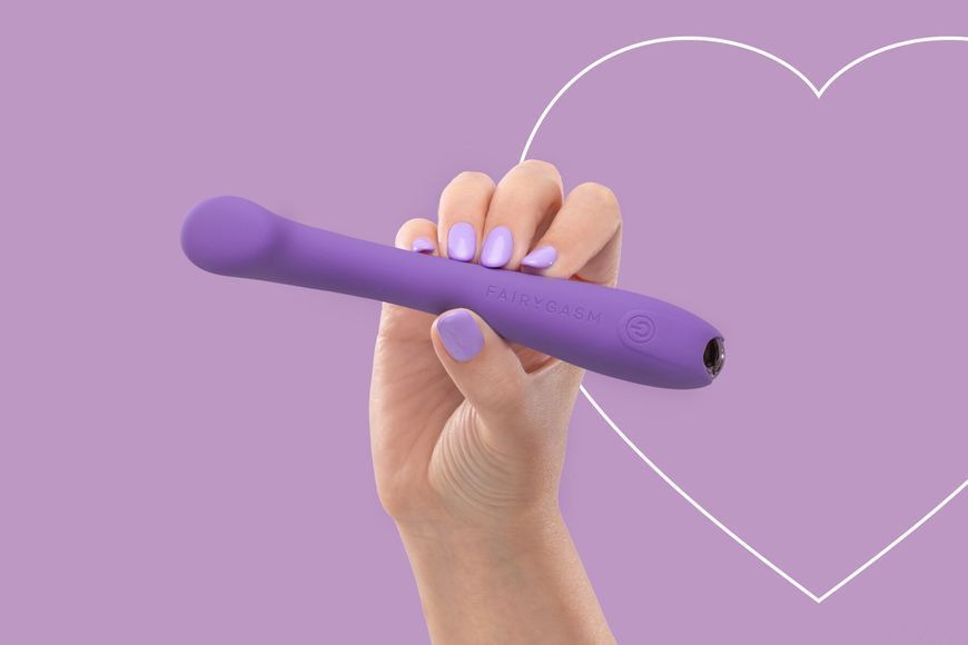 Вибратор для точки G FairyGasm MerryWand violet SX0633 фото