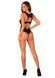 Кружевное боди Obsessive Donna Dream crotchless teddy XS/S Black, открытый доступ SO8633 фото 7
