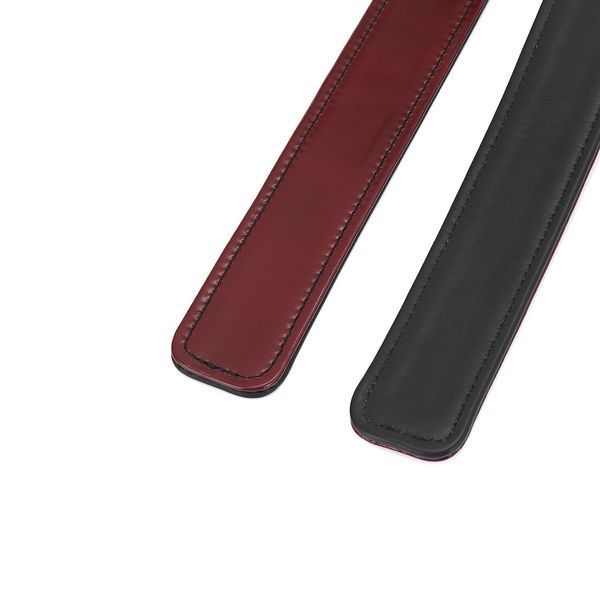 Фиксаторы для бедер Liebe Seele Wine Red Thigh Cuffs S Size, натуральная кожа SO9454 фото