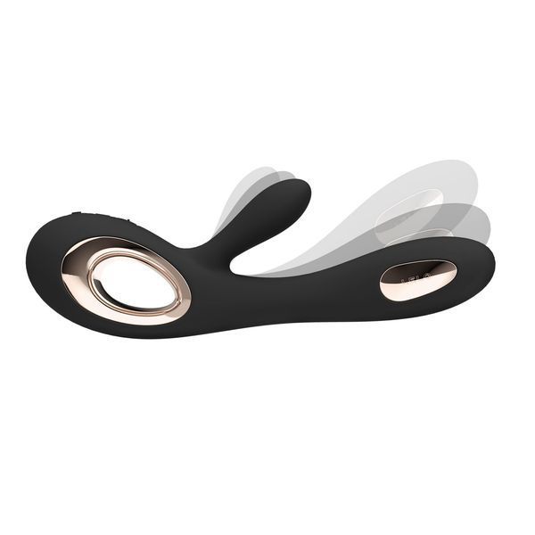 Вибратор-кролик LELO Soraya Wave Black, манящие движения ствола SO8112 фото