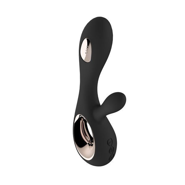 Вибратор-кролик LELO Soraya Wave Black, манящие движения ствола SO8112 фото