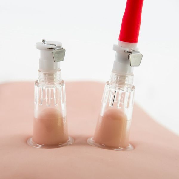 Вакуумная помпа для клитора Blush Temptasia &ndash; Beginner's Clitoral Pumping System, механическая, груша SO8839 фото