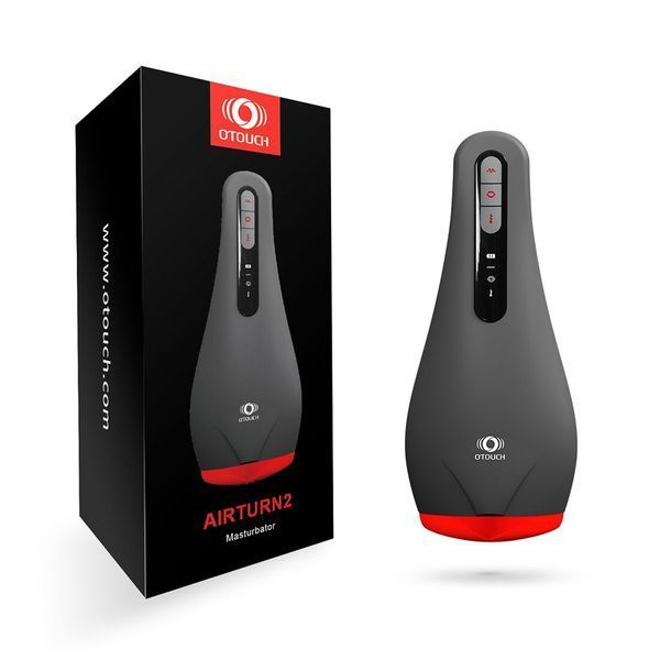 Мастурбатор Otouch AIRTURN 2, 6 режимів вібрації, 5 режимів всмоктування, 2 рівні підігріву SO9385 фото