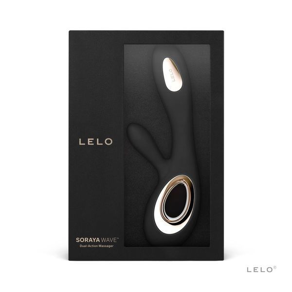 Вибратор-кролик LELO Soraya Wave Black, манящие движения ствола SO8112 фото
