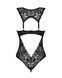Кружевное боди Obsessive Donna Dream crotchless teddy XS/S Black, открытый доступ SO8633 фото 4