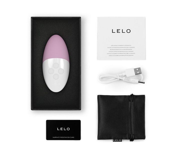Музыкальный вибратор для клитора LELO SIRI 3 Soft Pink, вибрации в ритме звуков без смартфона SX0696 фото