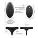 Вибратор в трусики Dorcel DISCREET VIBE XXL, подогрев и пульт ДУ, трусики в комплекте SO6242 фото 4
