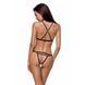 Трусики-стрінги зі стреп Passion Exclusive KELIS THONG XXL/XXXL, black SO6415 фото 2