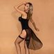 Корсет с пажами и шлейфом JSY &laquo;Лукавая Луиза&raquo; One Size, Black, кружево, шнуровка, стринги, чулки SO8335 фото 5