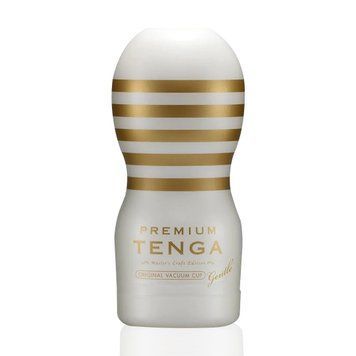 Мастурбатор Tenga Premium Original Vacuum Cup Gentle (глубокая глотка) с вакуумной стимуляцией SO5110 фото
