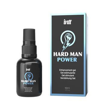 Стимулирующий гель для эрекции Intt Hard Man Power (15 мл), экстракт гингко билоба, таурин SX1271 фото