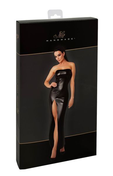Платье Noir Handmade F336 Powerwetlook long dress - 3XL SX2046 фото