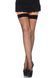 Панчохи-сітка Leg Avenue Fishnet Thigh Highs One size, Black, дрібна сітка SO7906 фото 1