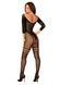 Сетчатый бодистокинг с имитацией подвязок Obsessive Bodystocking G329 S/M/L, black, с доступом SO7693 фото 4