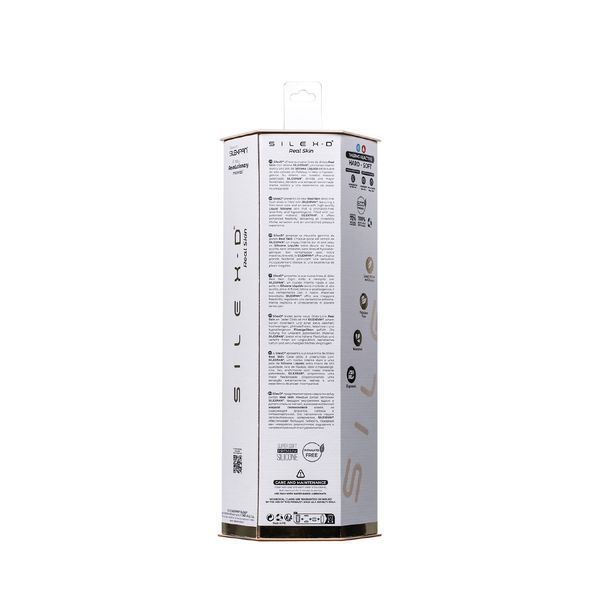 Фаллоимитатор SilexD Vetus Real Skin Flesh (8in MODEL 1) суперсофт-силикон+Silexpan, диаметр 4,1 см SX1282 фото