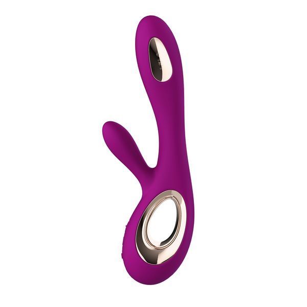 Вибратор-кролик LELO Soraya Wave Deep Rose, манящие движения ствола SO8113 фото