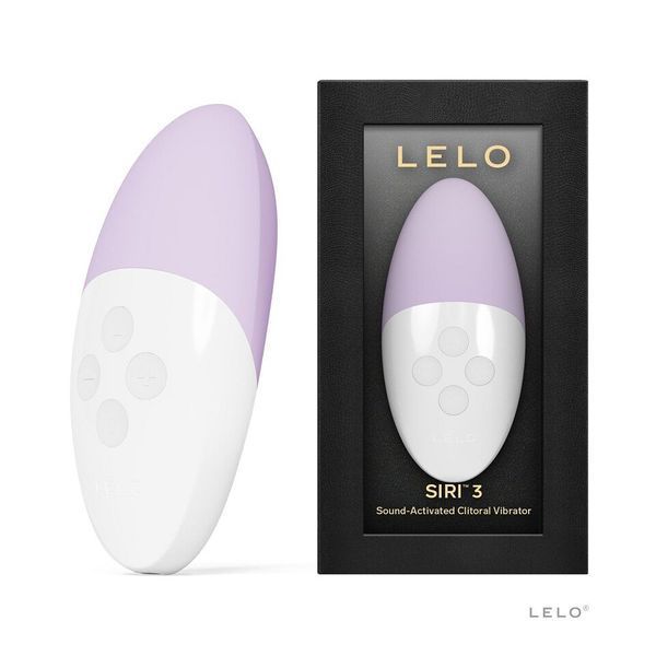 Музыкальный вибратор для клитора LELO SIRI 3 Calm Lavender, вибрации в ритме звуков без смартфона SX0697 фото