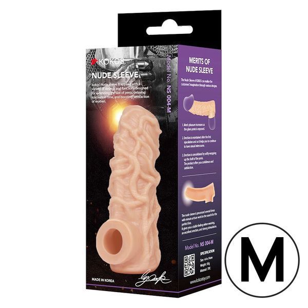 Насадка на член Kokos Nude Sleeve NS 004 M SX1477 фото