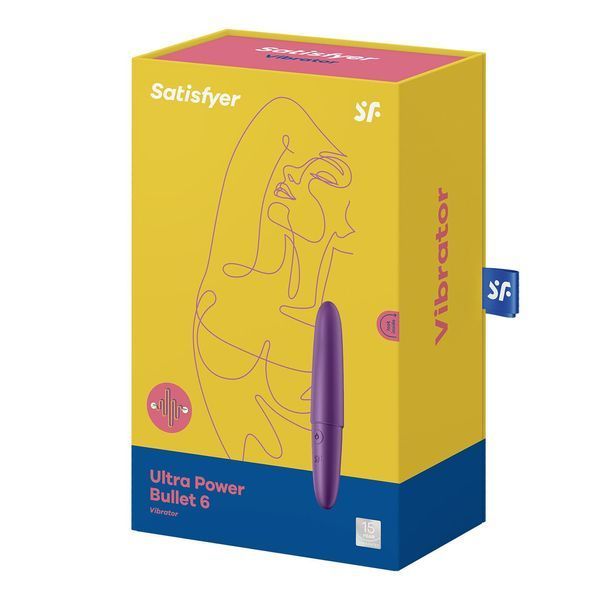 Минивибратор Satisfyer Ultra Power Bullet 6 Violet SO5433 фото