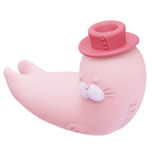 Вакуумный вибратор KISSTOY Franky Pink SO6548 фото