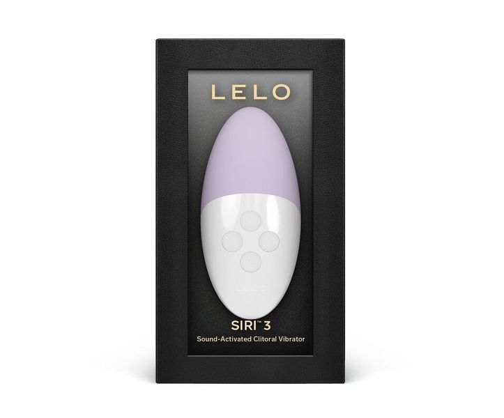 Музыкальный вибратор для клитора LELO SIRI 3 Calm Lavender, вибрации в ритме звуков без смартфона SX0697 фото