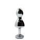Металлическая анальна пробка Wooomy Lollypop Double Ball Metal Plug S, диаметр 2,8 см, длина 8,5 см SO7417 фото 2