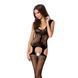 Бодістокінг Passion BS046 black, комбінезон з імітацією панчох PBS046B фото 1