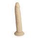 Фаллоимитатор Naked Addiction &mdash; 9&Prime; Silicone Dual Density Bendable Dildo Vanilla, вибропуля в подарок SO8906 фото 1