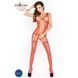 Бодістокінг Passion BS013 red, комбінезон, імітація панчіх і пояса PBS013R фото 2
