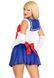 Эротический костюм Сейлор Мун Leg Avenue Sexy Sailor XS, платье, перчатки, бант SO9195 фото 2