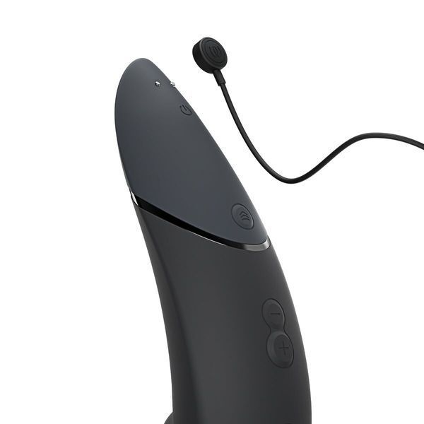 Вакуумный клиторальный стимулятор Womanizer Next Black, 3D Pleasure Air, 14 уровней интенсивности SX0530 фото