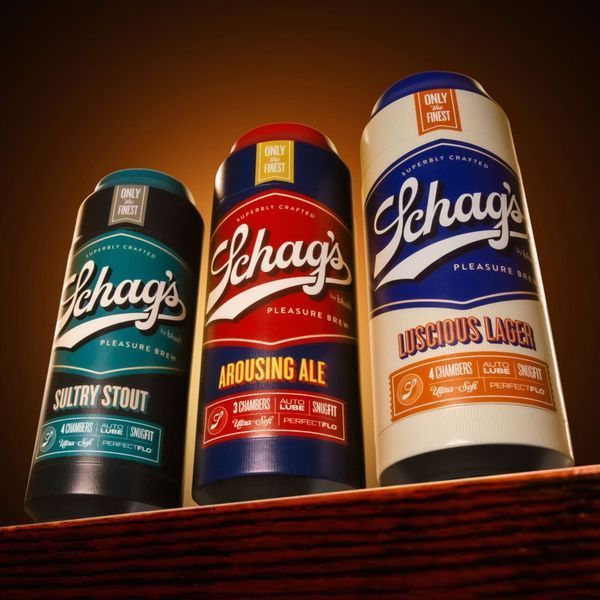 Мастурбатор &ndash; банка пива Blush Schag's Arousing Ale Masturbator &ndash; Frosted, самозмащуваний, вакуум SO8841 фото