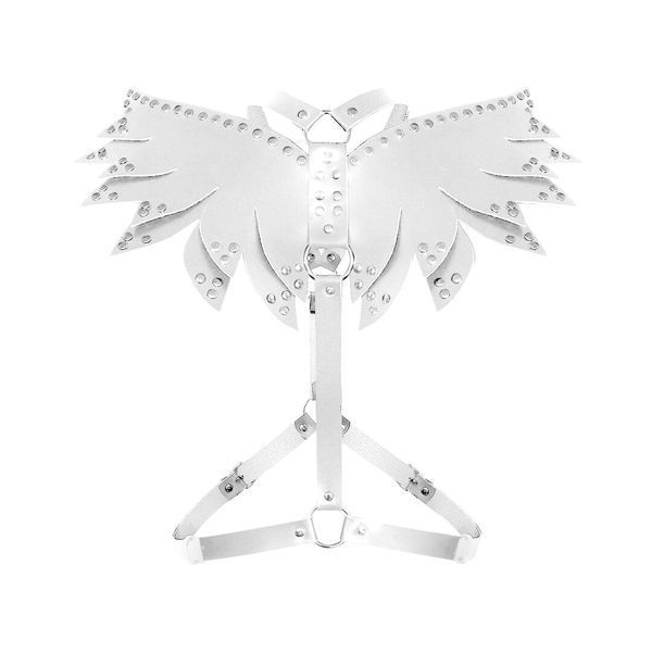 Женская портупея Art of Sex - Wings белая XS-M, экокожа SX2360 фото