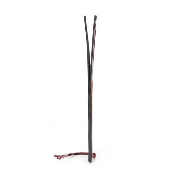 Двосторонній паддл Liebe Seele Wine Red Spanking Paddle, натуральна шкіра SO9456 фото