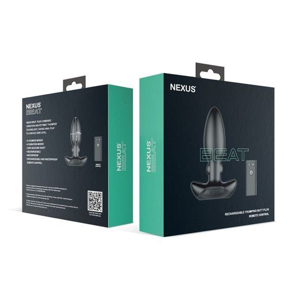 Анальная вибропробка Nexus&nbsp;Beat&nbsp;Butt&nbsp;Plug SX2701 фото