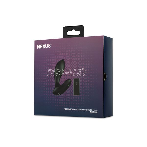 Анальная вибропробка Nexus DUO Plug Medium, пульт ДУ SX2411 фото