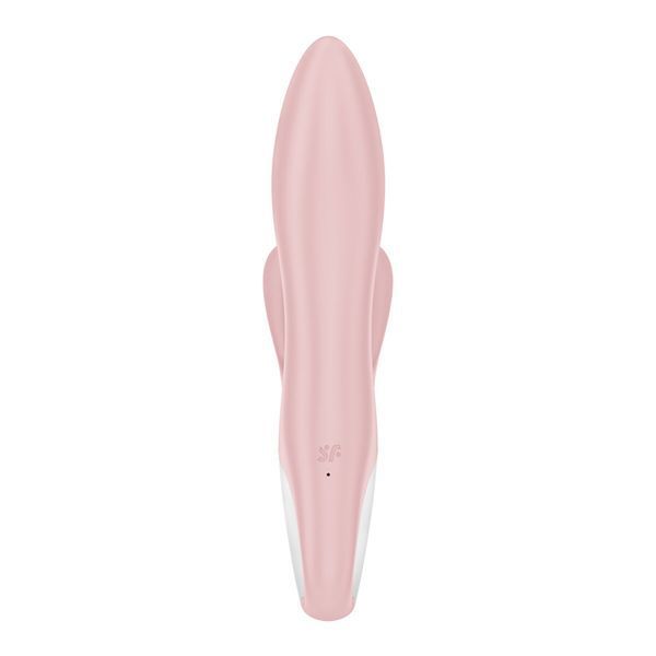 Вибратор-кролик надувной Satisfyer Air Pump Bunny 3, 12 режимов, двойной отросток SX2173 фото