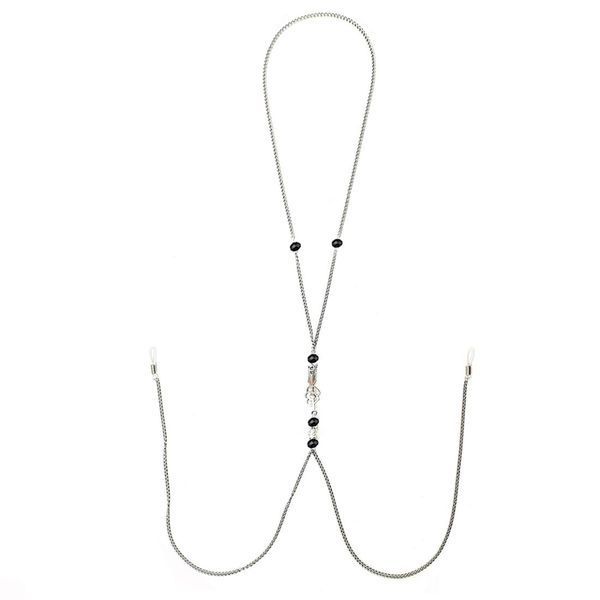 Украшение для сосков Art of Sex - Nipple Clamps Arrow, цвет черный SO5852 фото